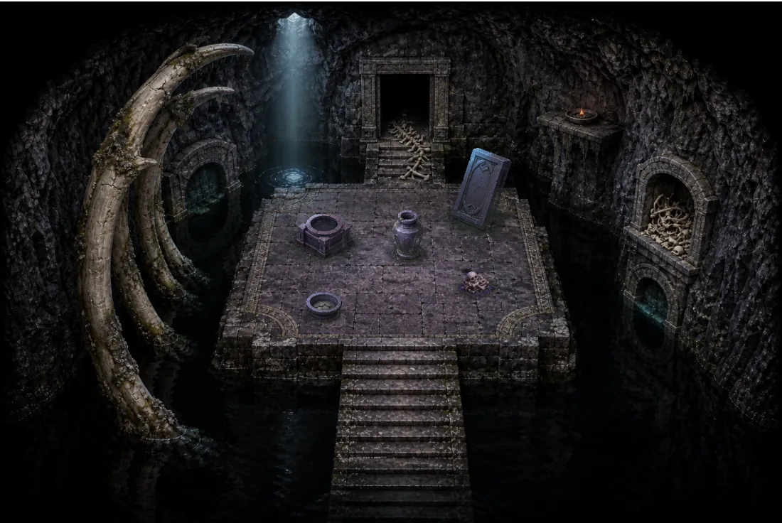 Bone Crypt — Room 1