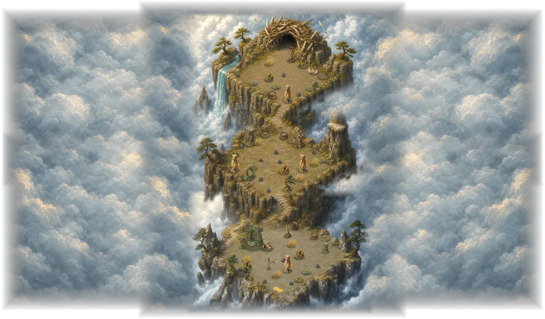 Map — Raptor Cliffs