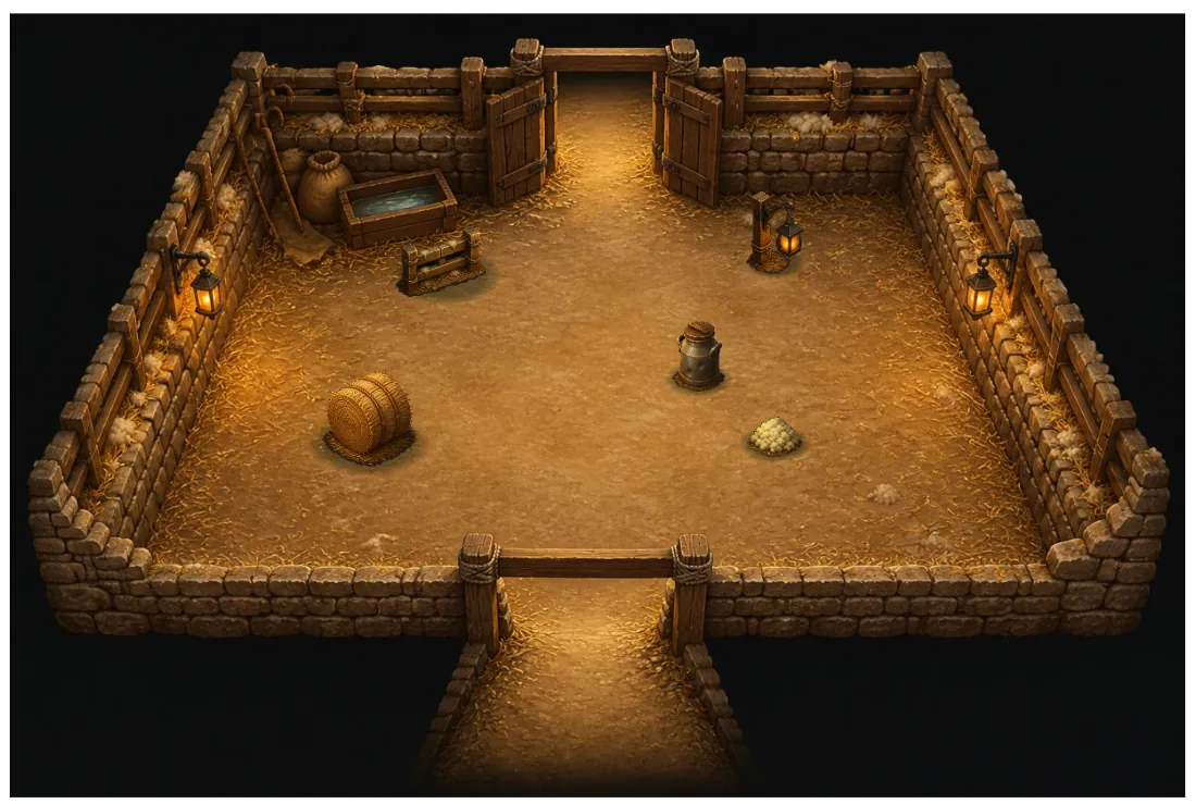 The Great Sheepfold — Room 1