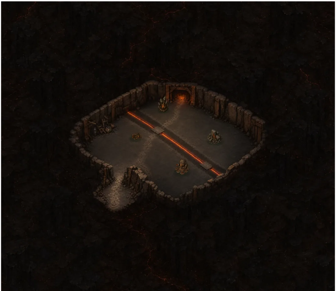 The Heart of the Mountain — Room 1