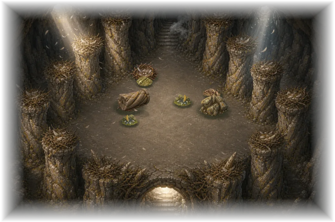Le Nid du Roc — salle 1